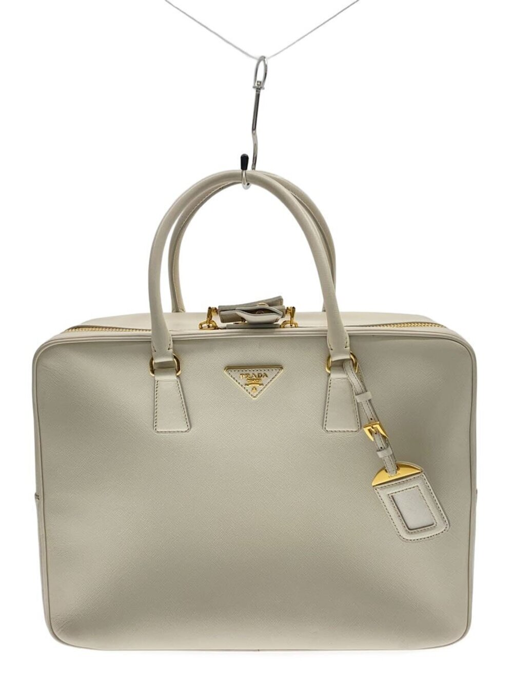 Prada Briefcase Tessuto White